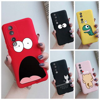 เคสโทรศัพท์มือถือ ซิลิโคนนิ่ม TPU ลายเพ้นท์สีลูกกวาด สําหรับ Honor 90 Honor90 2023