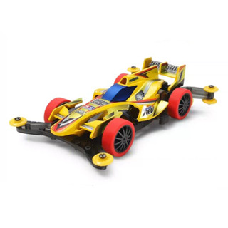 Tamiya 95203 แชสซี AR Shark สี่ล้อ แบบใส สีดํา สีเหลือง