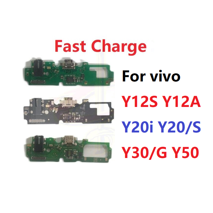 แพรตูดชาร์จ (Charging board) สําหรับ Vivo Y20 Y20i Y20S G Y30G Y30 Y50 Y20A Y20T Y20G Y12A Y12S