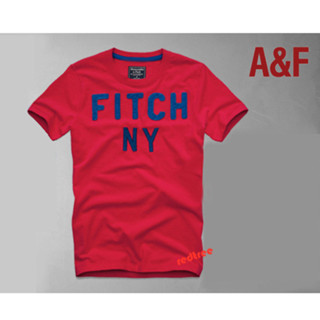 Abercrombie &amp; Fitch เสื้อยืดผู้ชาย เสื้อยืด