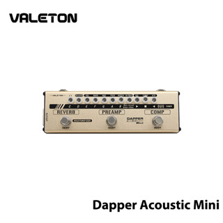 Valeton Dapper Acoustic Mini กีตาร์โปร่งไฟฟ้า อะนาล็อก หลายเอฟเฟค ขนาดเล็ก