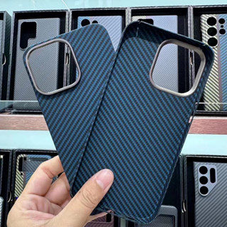 เคสคาร์บอนไฟเบอร์ แบบบางพิเศษ ป้องกันเลนส์กล้อง สําหรับ iphone 15 pro max 15 pro plus