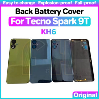 ฝาครอบแบตเตอรี่ด้านหลัง สําหรับ TECNO Spark 9T KH6