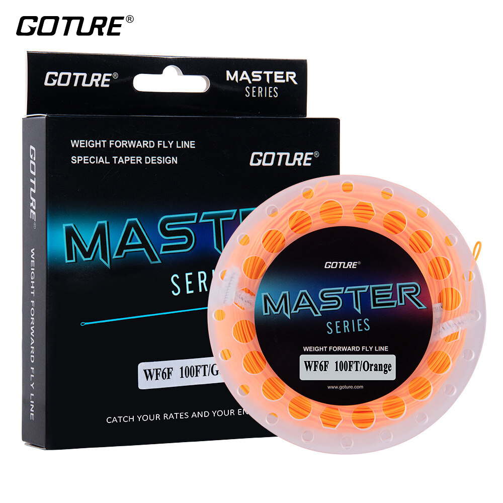 Goture สายเอ็น รุ่น MASTER ฟรายฟิชชิ่ง 90 FT 100 FT  WF2F-WF10F จัดส่งจากไทย