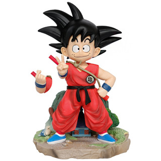 โมเดลฟิกเกอร์ Dragon Ball GK Childhood Goku Figure: Heart Sign, Yes, Training Outfit - โมเดลฟิกเกอร์สินค้า ของสะสม 19 ซม.