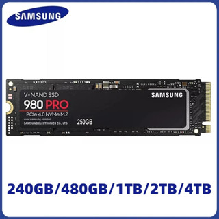 โซลิดสเตทไดรฟ์ภายใน 250GB 500GB PCIe 4.0 NVMe M.2 NVMe ถึง 6,900 MB/s SAMSUNG SSD 980 PRO 1TB