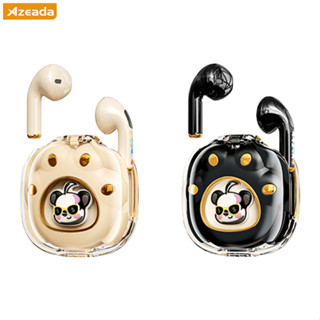Azeada Space Bear Series Tws หูฟังไร้สาย AZ-BT07 เคสคริสตัลใส ไร้สาย Tws ตัดเสียงรบกวน สําหรับเล่นเกม