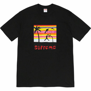 เสื้อยืดแขนสั้น คอกลม พิมพ์ลาย Supreme Dunk แฟชั่นสําหรับผู้ชาย และผู้หญิง