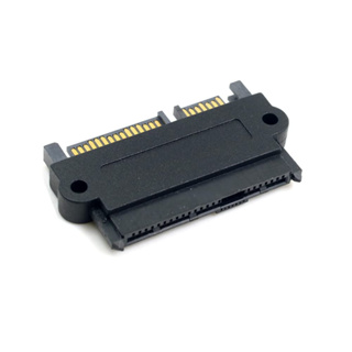 อะแดปเตอร์ฮาร์ดดิสก์ไดรฟ์ SFF-8482 SAS 22Pin เป็น 7Pin และ 15Pin SATA พร้อมพอร์ตพาวเวอร์ 15 Pin