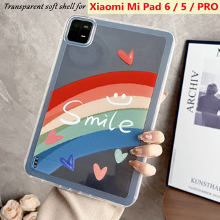 Clear Case For XiaoMi mi pad 5 5Pro mi pad5 Pad5Pro mi pad6 Pad6pro Mipad5 mipad5pro 11.0 inch Thickened Silicone Cover Shockproof Cover Cas