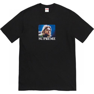 เสื้อยืดแขนสั้น คอกลม พิมพ์ลาย SUPREME KURT COBAIN แฟชั่นสําหรับผู้ชาย และผู้หญิง