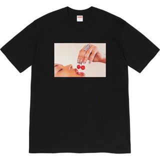 เสื้อยืดคอกลม แขนสั้น พิมพ์ลาย SUPREME CHERRIES แฟชั่นสําหรับผู้ชาย และผู้หญิง