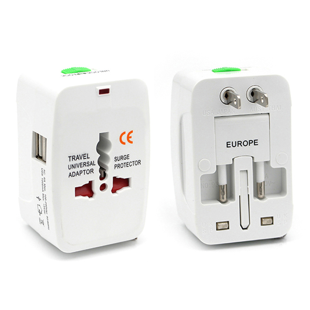 อะแดปเตอร์แปลง USB+Type C สากล ปลั๊กเดินทางต่างประเทศ อะแดปเตอร์สากล คอมพิวเตอร์ ที่ชาร์จโทรศัพท์มือถือ แปลงปลั๊กสากล อะแดปเตอร์ที่จําเป็นสําหรับการเดินทาง มาตรฐานอังกฤษ ยุโรป