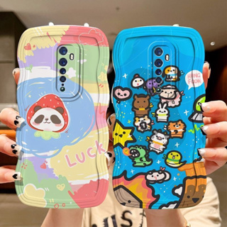 ใหม่ เคสโทรศัพท์มือถือนิ่ม ลายการ์ตูนเด็กผู้ชาย และผู้หญิงน่ารัก สําหรับ OPPO Reno2F Reno2 Reno5 Reno6 Reno7