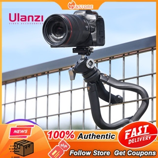 Ulanzi F38 / Claw ขาตั้งกล้อง แบบปลดเร็ว รูปปลาหมึก Vlog พร้อม 360° หัวบอลพาโนรามา สําหรับกล้อง 1/4 นิ้ว