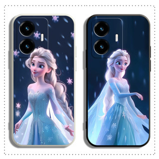 เคส VIVO Y22 Y22S Y77 Y76 Y72 Y52 Y35 Y31 Y51 Y53S Y50 Y30 Y30I Y55 Y75 Y91 Y95 Y91I Y91C Y1S 1820 1811 1816 V2124 4G 5G V2166BA นิ่ม ลายเจ้าหญิง Aisha สําหรับ