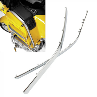 ขอบกล่องด้านข้างรถจักรยานยนต์ สําหรับ Honda Goldwing GL1800 GL 1800 2001-2011