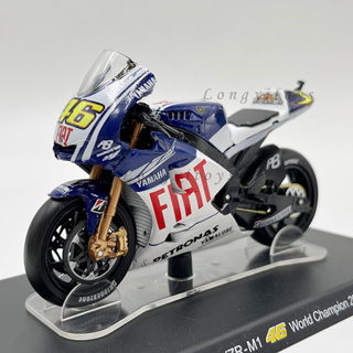 โมเดลรถจักรยานยนต์ 1:18 Diecast Valentino Rossi ของเล่นสําหรับเด็ก #46 Yamaha YZR-M1 จักรยานแข่ง กีฬาจําลอง ขนาดเล็ก