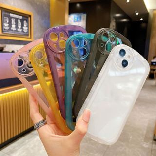 เคสโทรศัพท์มือถือแบบนิ่ม ใส สีมาการอง เรียบง่าย สําหรับ Xiaomi 13 12 Ultra Lite Civi 3 Poco X4 X3 M4 NFC Pro