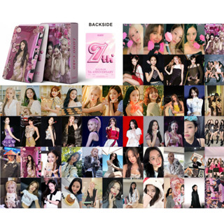 โปสการ์ดอัลบั้มรูปภาพ Black-Pink (G)IDLE AESPA IVE 7Th Anniversary Album Lomo Cards GIDLE สีดํา สีชมพู จํานวน 50 ชิ้น ต่อกล่อง