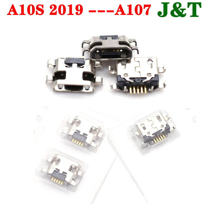 5-50pcs A10S Android USB ปลั๊กชาร์จ Pin Charger พอร์ตสําหรับ Samsung A10s A107 2019