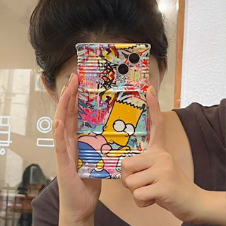 เคสโทรศัพท์มือถือแบบนิ่ม กันกระแทก ลายการ์ตูนน่ารัก เรียบง่าย สําหรับ iPhone 11 14PROMAX 13PROMAX 12PROMAX 14 14PRO