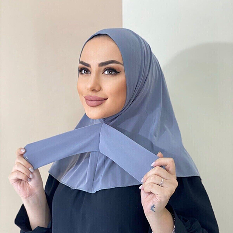 Tudung หมวกฮิญาบ แบบยืดหยุ่น ระบายอากาศ ปรับได้ MSL305