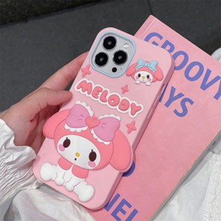 เคสโทรศัพท์มือถือ ซิลิโคน ลายดาว Melody สําหรับ iPhone 14ProMax 13 11 12 ProMax