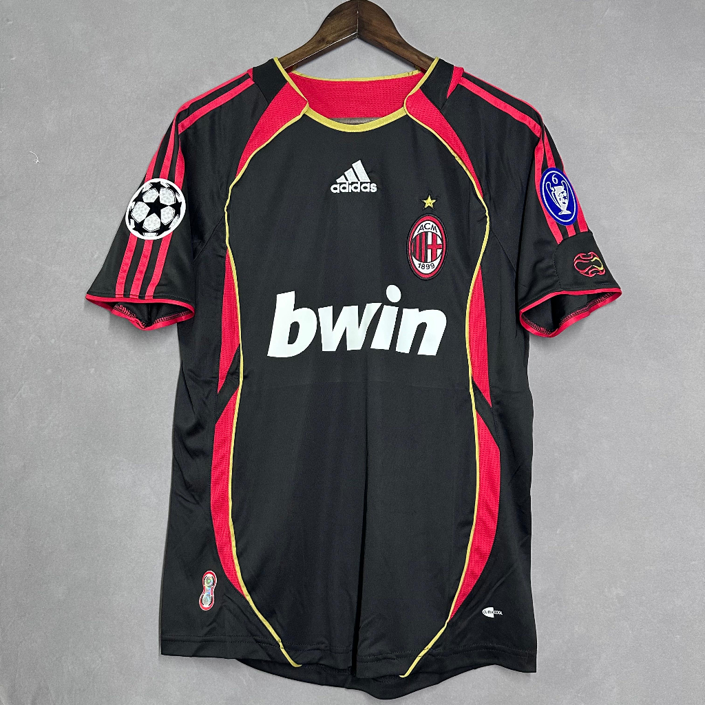 2006/2007 AC Milan third away เสื้อฟุตบอล แขนยาว สไตล์เรโทร kaka 22