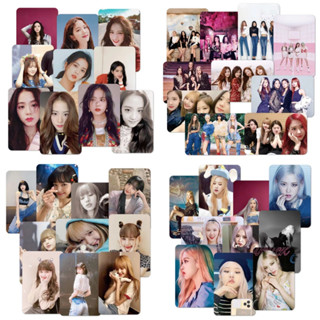 Lanlanstickersworld สติกเกอร์ ลาย Kpop Girl Group Blackpink Jennie Jisoo Lisa Rose Lomo สําหรับตกแต่งหมวกกันน็อค จักรยาน 50 ชิ้น