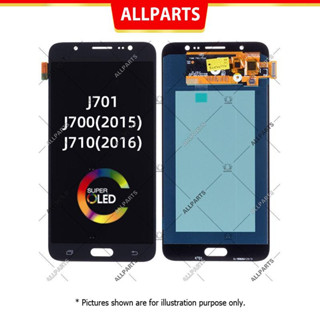 Display​ จอ ทัช สำหรับ SAMSUNG Galaxy J7 Metal J710 2016 J7 2015 J700 J701 LCD  หน้าจอ พร้อมทัชสกรีน