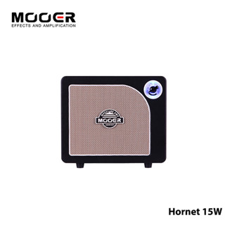 Mooer Hornet 15W Combo แอมป์กีตาร์ไฟฟ้า พร้อมอีควอไลซ์ 3 แบนด์ โมเดลแอมป์ดิจิทัล 9 แอมป์ ลําโพง 6.5 นิ้ว เอาท์พุตหูฟัง สําหรับกีตาร์ไฟฟ้า เบส