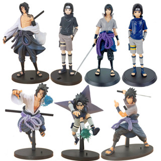 โมเดลฟิกเกอร์ PVC อนิเมะนารูโตะ Uchiha Sasuke Indora Rikudousennin 11 สไตล์ 18-26 ซม.