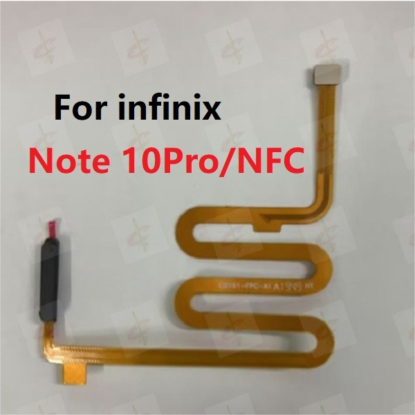 สแกนนิ้ว แพรสแกนนิ้ว ( Finger ) ปุ่มเปิดปิด สําหรับ Infinix Note 10 Pro NFC X695