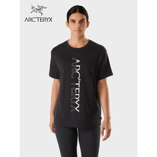 Arcteryx DOWNWORD SS เสื้อยืดแขนสั้น ผ้าฝ้าย ระบายอากาศ สําหรับผู้หญิง