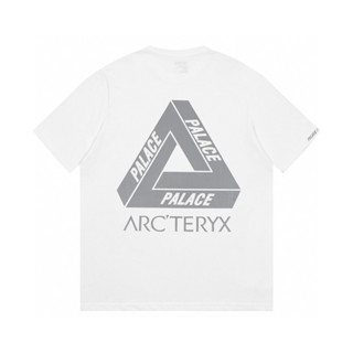 Arcteryx ใหม่ เสื้อยืดลําลอง แขนสั้น ผ้าฝ้าย สะท้อนแสง ทรงหลวม สําหรับผู้ชาย