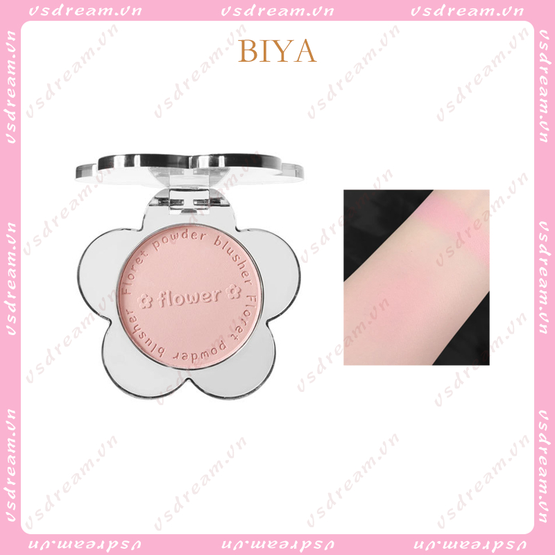 Biya Biya Loves Tender Girl บลัชออนปัดแก้ม เนื้อแมตต์ ติดทนนาน ดูเป็นธรรมชาติ สําหรับนักเรียน