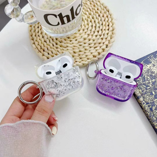 เคสหูฟังบลูทูธ tpu แบบนิ่ม ลายการ์ตูน พร้อมสายโซ่คล้อง สําหรับ airpods 1 2 3 pro