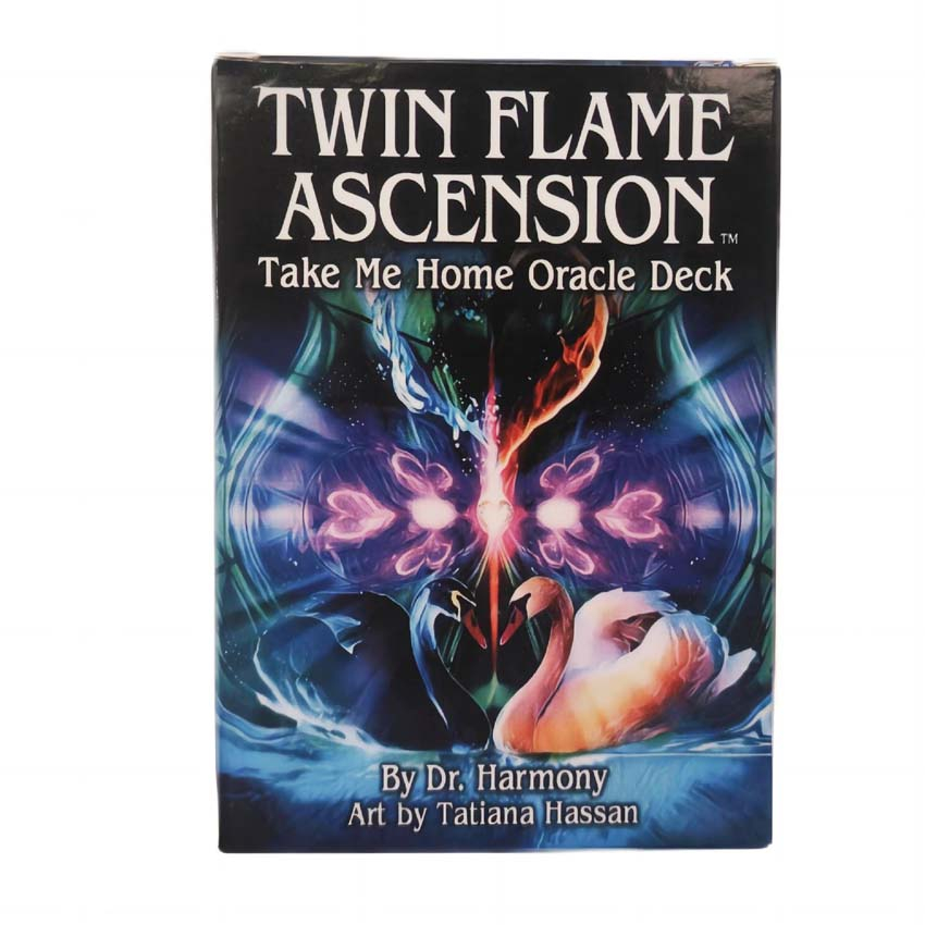 การ์ดเกม Twin Flame Ascension Oracle แบบแมนนวล