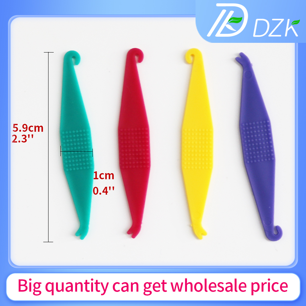 10ชิ ้ น/20ชิ ้ นพลาสติกแข ็ ง E-las-tic Band Placer ( สีรันโดม )