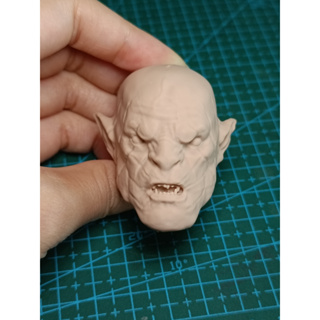 โมเดลฟิกเกอร์ แกะสลัก 1/6 Orc Azog Head Sculpt 12 นิ้ว ตัวผู้