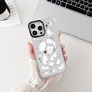 เคสโทรศัพท์มือถือแบบนิ่ม TPU ใส กันกระแทก สําหรับ iPhone 15 Pro max 14 promax 13 12 11 XS XR XSMAX 7G SE2020 7 Plus [XF321]