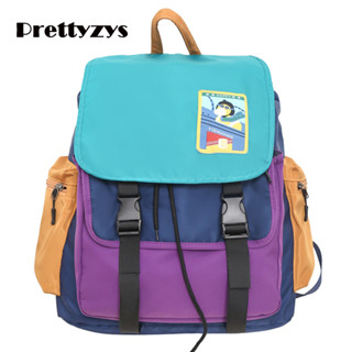 Backpack Prettyzys 2023 Korean Student Bag Large capacity School 14 inch For Teenage Girl