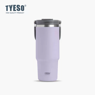 TYESO TS-8829 TS-8830 แก้วน้ําสุญญากาศ เก็บความเย็น และร้อน อเนกประสงค์ พร้อมหลอดดูด 1050 มล. 1200 มล.