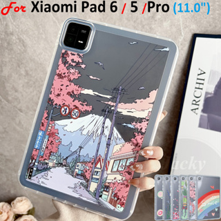 เคสซิลิโคน แบบนิ่ม กันกระแทก สําหรับ Xiaomi Pad 6 5 Pro Mi Pad6 Pad5 Pro 11.0 นิ้ว 5G