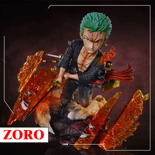 โมเดลฟิกเกอร์ PVC อนิเมะ One Piece Ace Luffy Roronoa Zoro ของเล่น ของขวัญวันเกิด คริสต์มาส