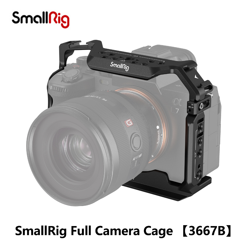 SmallRig Full กล้องสําหรับ Sony Alpha 7R V/Alpha 7 IV/Alpha 7 S III/Alpha 1/Alpha 7R IV 3667B