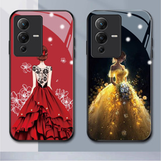 Zz เคสโทรศัพท์มือถือแบบแก้ว Diy สําหรับ Vivo Y93 Y15 Y17 Y19 Y11 Y51 Y66 Y79 Y81 Y83 Y97 Y50 Y55 V11 V11i V15 pro V17 V19 V20 V20se V21