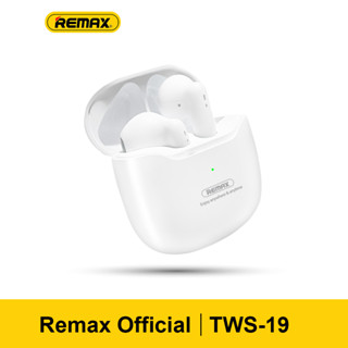 remaxTWS 19 หูฟังไร้สาย หูฟัง ของแท้ 100% หูฟังบลูทูธ กันน้ำได้