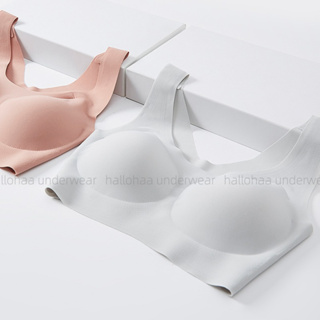 Soft Bra ชุดชั้นใน ไร้โครง ผ้านิ่มใส่สบาย (บุบาง คัพคงที่ ซักเครื่องได้)